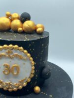 Black and Golden Cake - Image 7