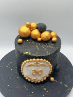 Black and Golden Cake - Image 6