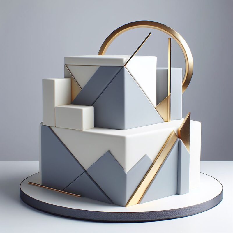 Modern Geometric Cake3