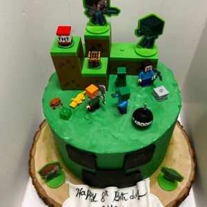 Minecraft cake1